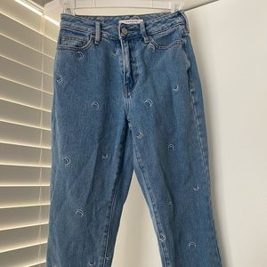 Over The Moon Mom Jeans
